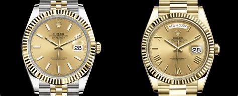 rolex datejust vs daydate.